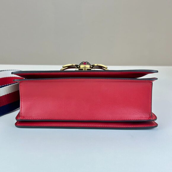Gucci Tri-Color Leather Queen Bees Shoulder Bag - Picture 5 of 8